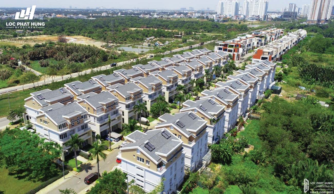 Phối cảnh tổng thể dự án căn hộ chung cư Dragon City Nhà Bè đường Nguyễn Hữu Thọ chủ đầu tư Phú Long