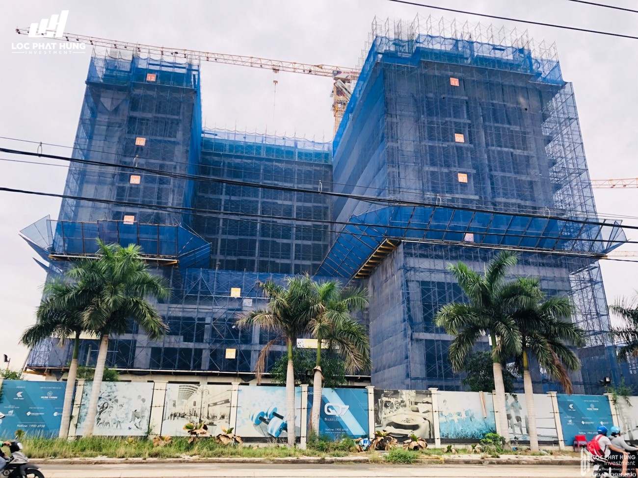 Tiến độ xây dựng dự án căn hộ Q7 Sài Gòn Riverside Complex 05/2020
