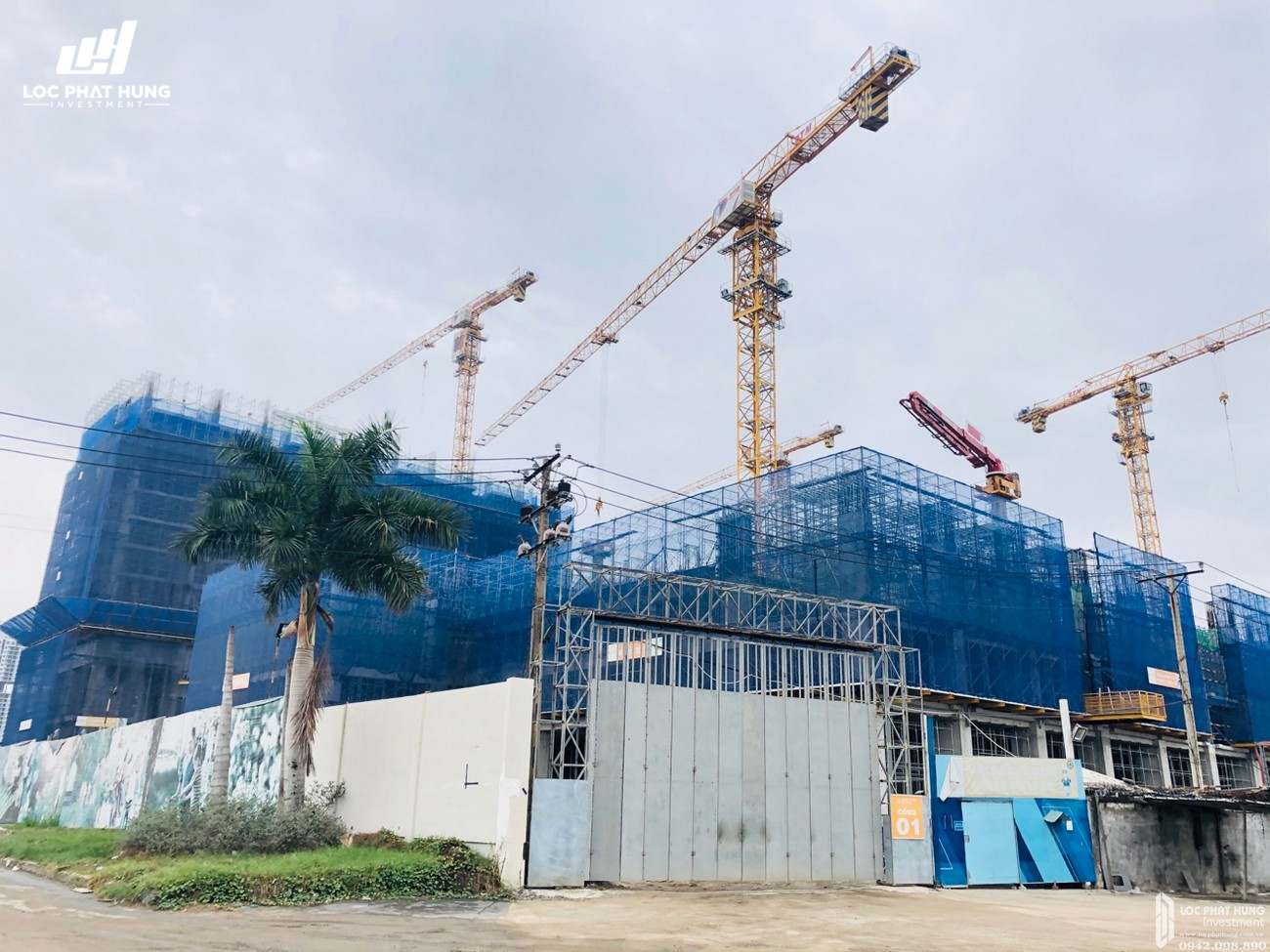 Tiến độ xây dựng dự án căn hộ Q7 Sài Gòn Riverside Complex 05/2020