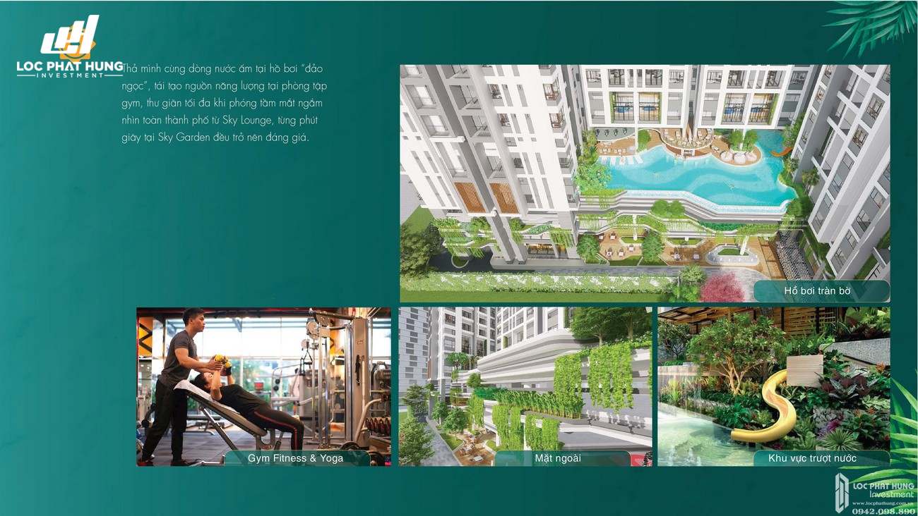 Tiện ích dự án căn hộ chung cư Phú Đông Sky Garden Dĩ An Đường An Bình chủ đầu tư Phú Đông Group