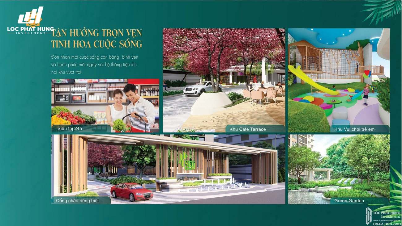 Tiện ích dự án căn hộ chung cư Phú Đông Sky Garden Dĩ An Đường An Bình chủ đầu tư Phú Đông Group