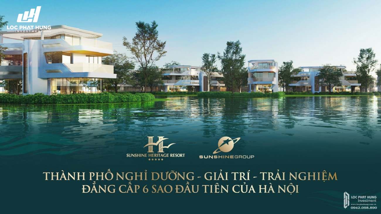 Mua bán cho thuê dự án Resort Sunshine Heritage Hà Nội Phúc Thọ, Xuân Phú chủ đầu tư Sunshine Group
