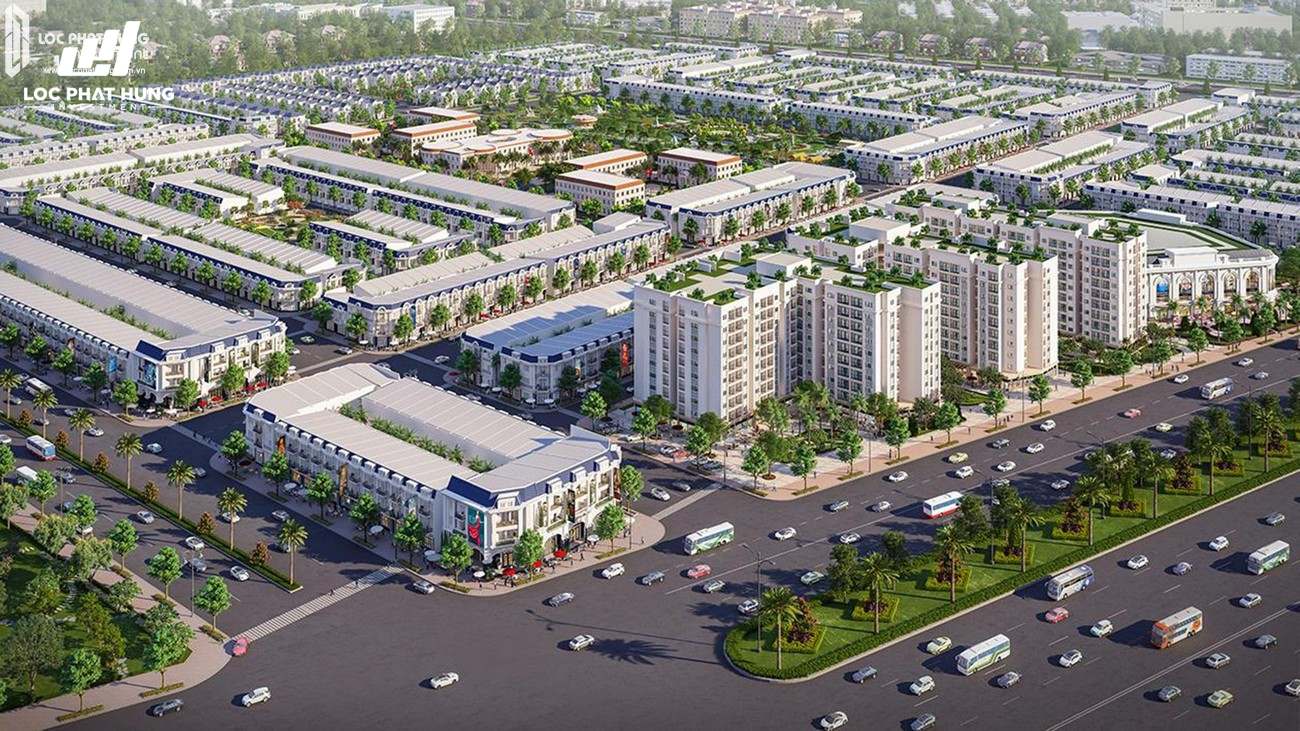 Phối cảnh tổng thê dự án đất nền Century City Huyện Long Thành Tỉnh Đồng Nai chủ đầu tư Kim Oanh