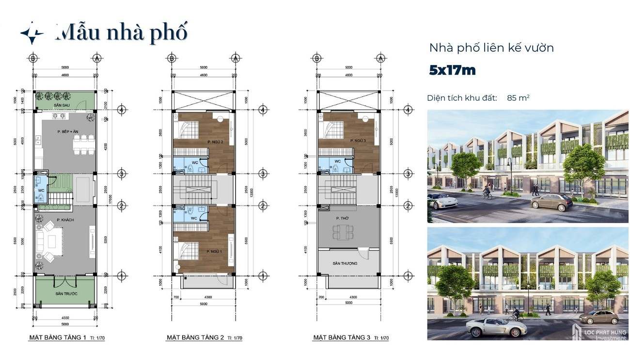 Nhà mẫu dự án nhà phố Phú Gia Residences Nhơn Trạch Đồng Nai chủ đầu tư Phú Long