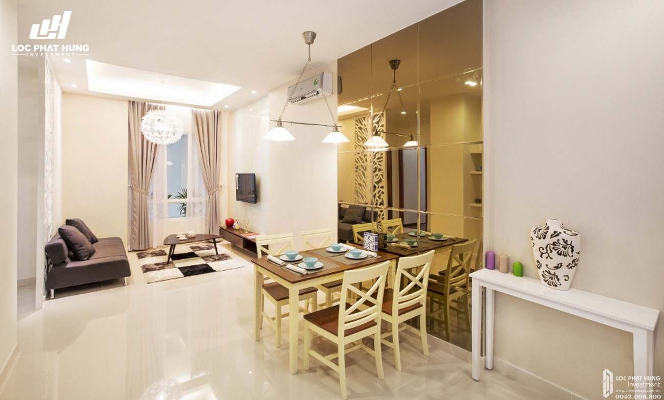 Nhà mẫu dự án căn hộ chung cư The Park Residence Nhà Bè Đường Nguyễn Hữu Thọ chủ đầu tư Phú Hoàng Anh