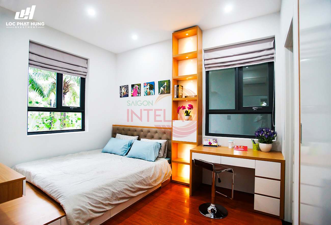 Phòng ngủ dự án Saigon Intela