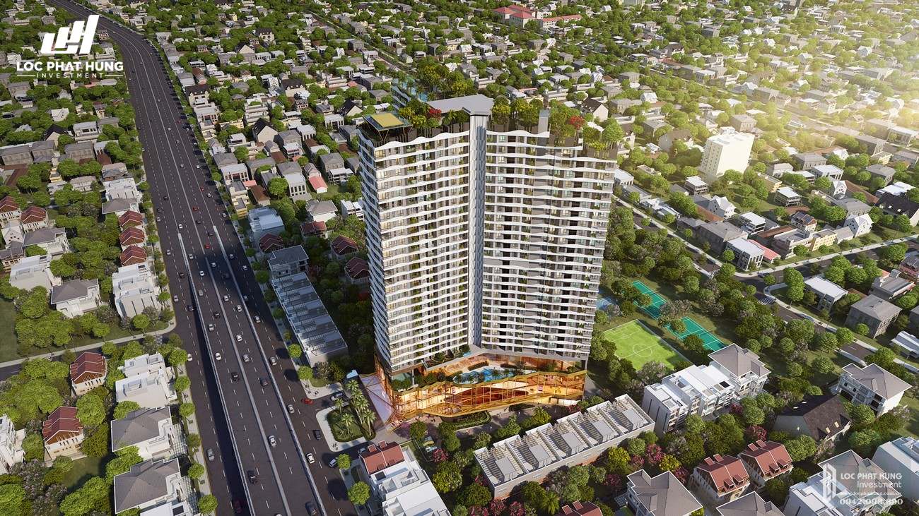 Phối cảnh dự án căn hộ chung cư D-Homme Quận 6 Đường Hồng Bàng chủ đầu tư DHA