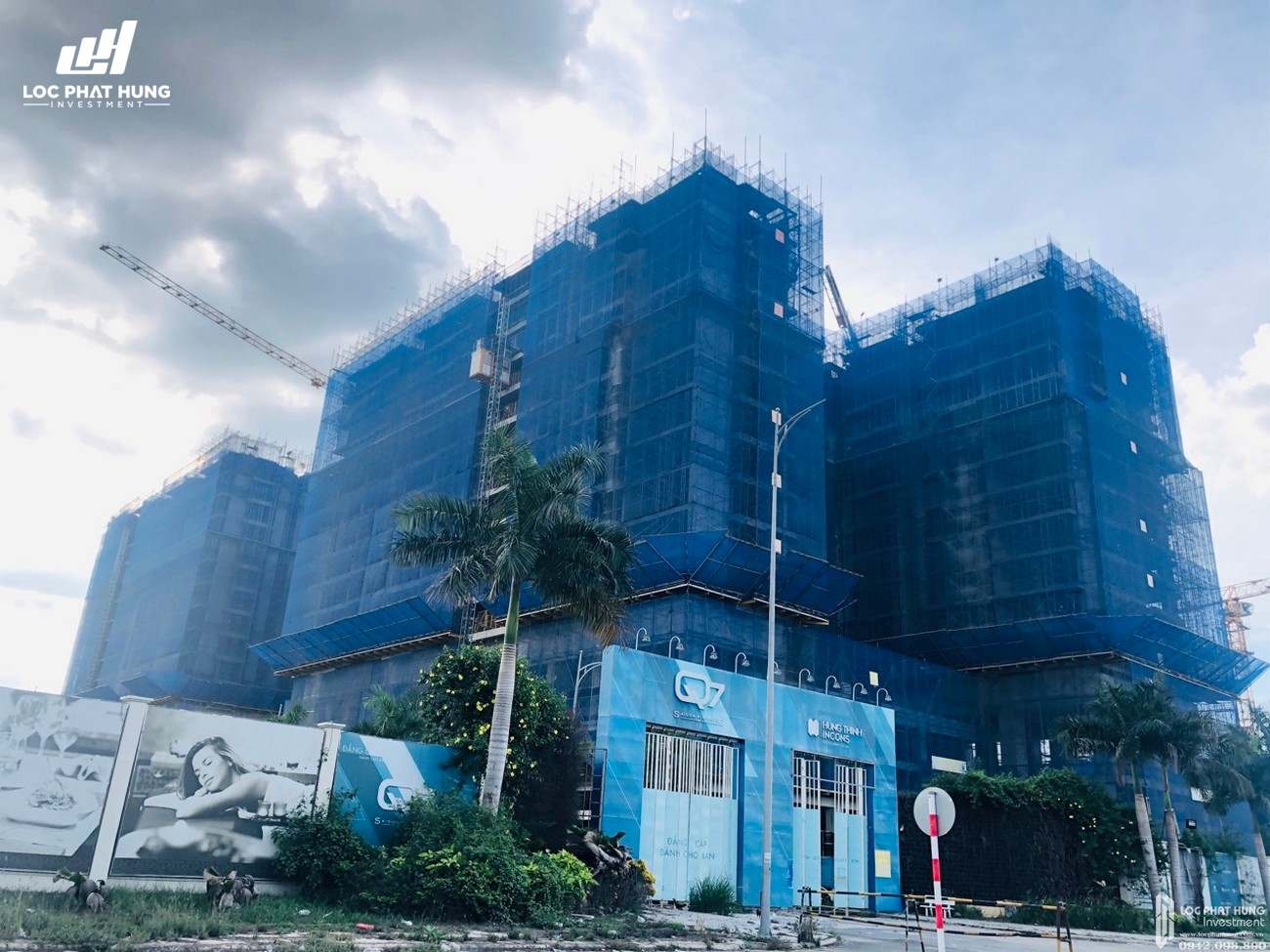 Tiến độ xây dựng dự án căn hộ Q7 Sài Gòn Riverside Complex 07/2020