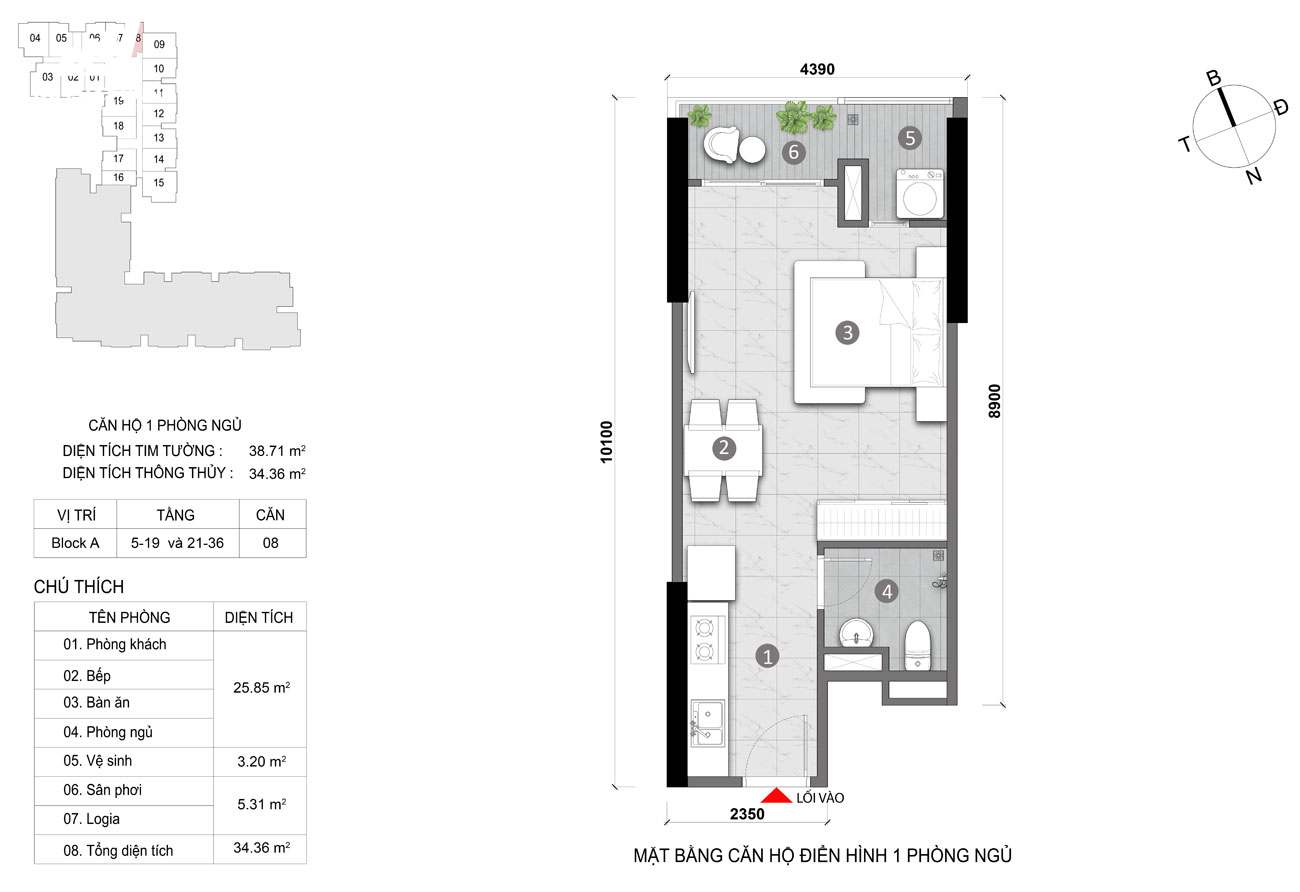 Thiết kế dự án căn hộ chung cư Opal Cityview Bình Dương chủ đầu tư Đất Xanh