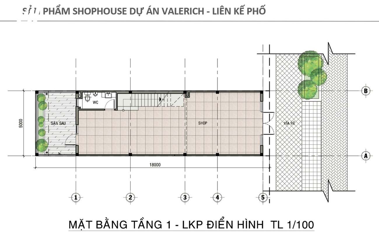 Thiết kế dự án nhà phố Valerich Nhơn Trạch Đồng Nai