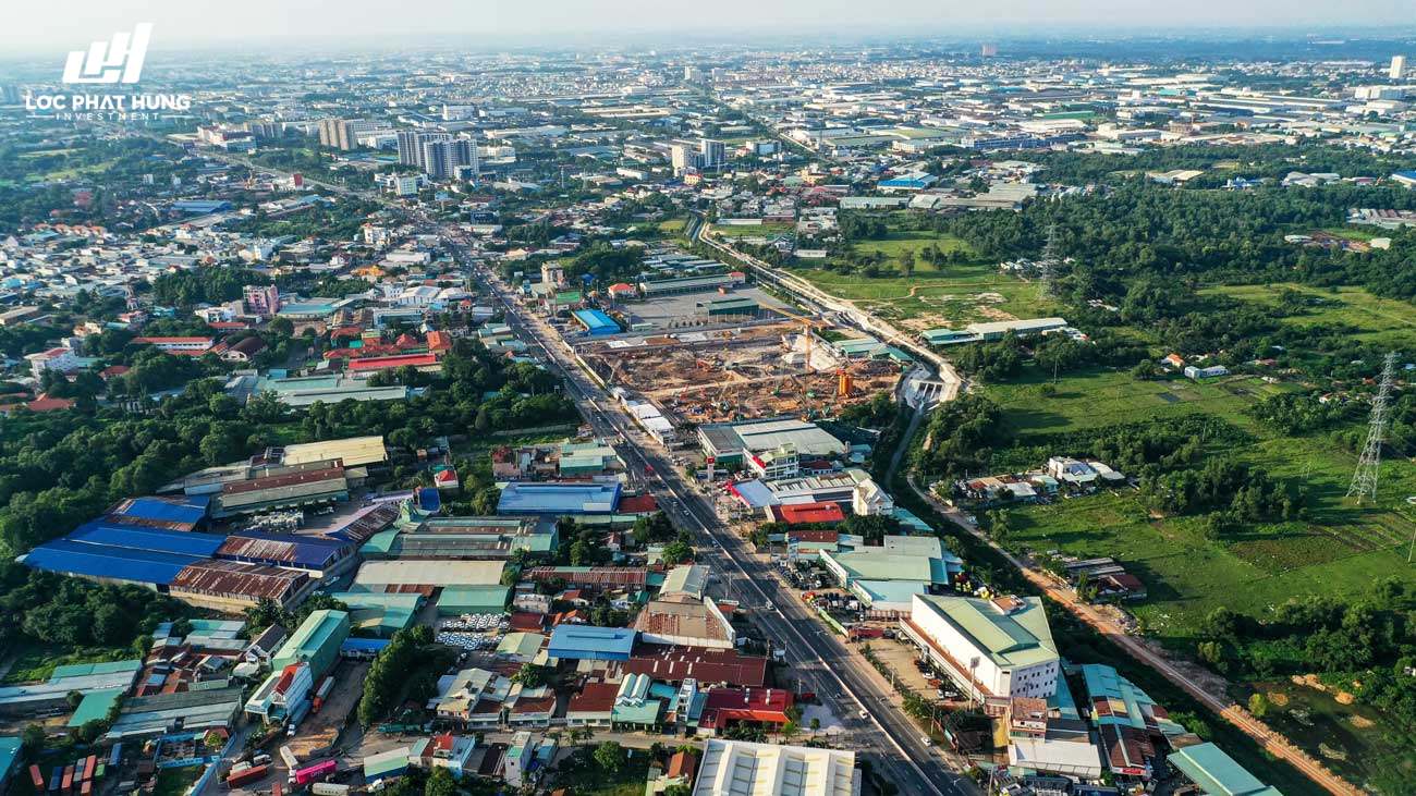 Tiến độ dự án căn hộ chung cư Astral City Thuận An Đường Quốc lộ 13 chủ đầu tư Phát Đạt Group tháng 7/2020
