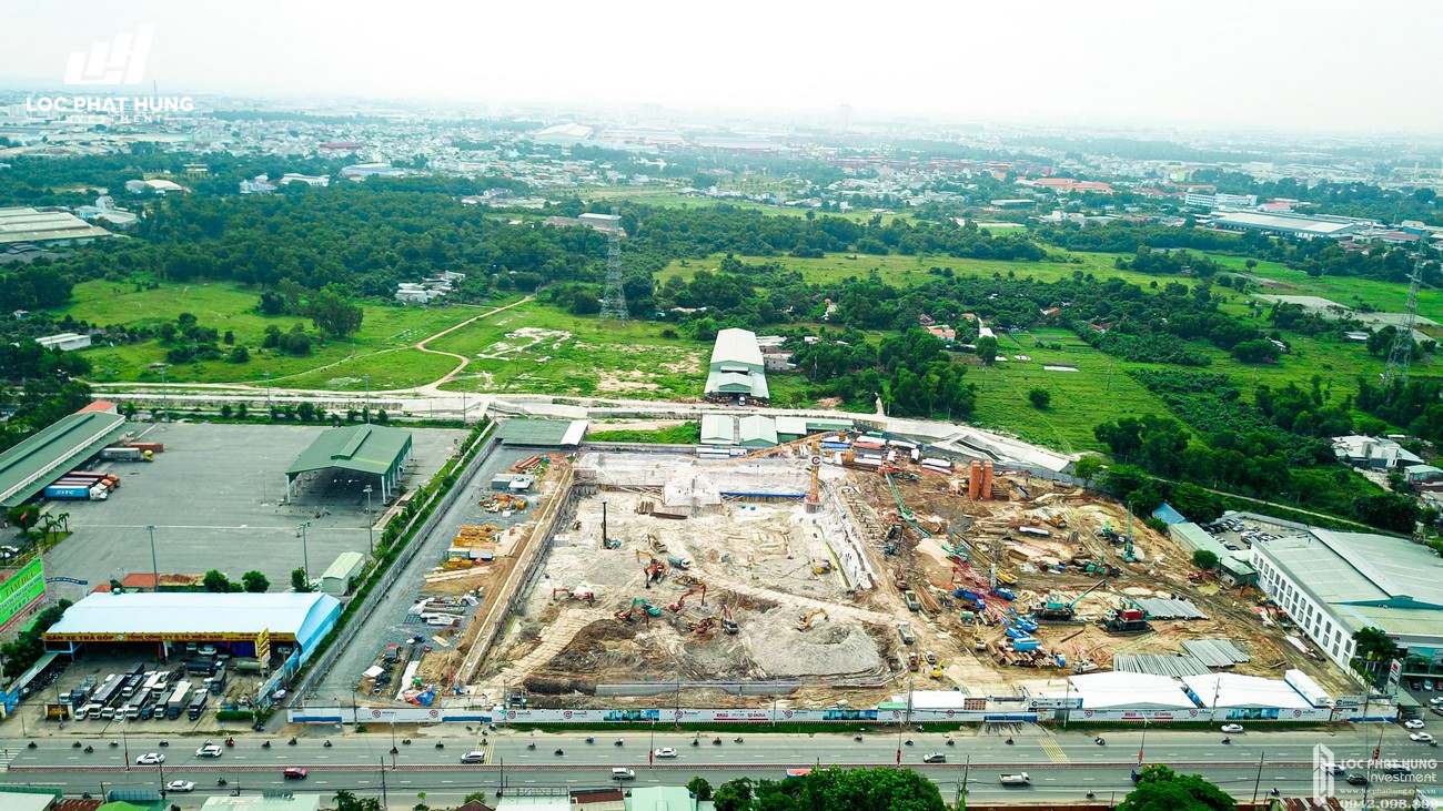 Tiến độ dự án căn hộ chung cư Astral City Thuận An Đường Quốc lộ 13 chủ đầu tư Phát Đạt Group tháng 7/2020