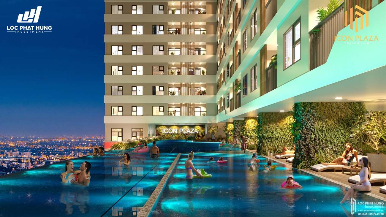 Tiện ích dự án căn hộ chung cư Icon Plaza Thuan An Đường Vòng Xoay An Phú chủ đầu tư Danh Việt Group