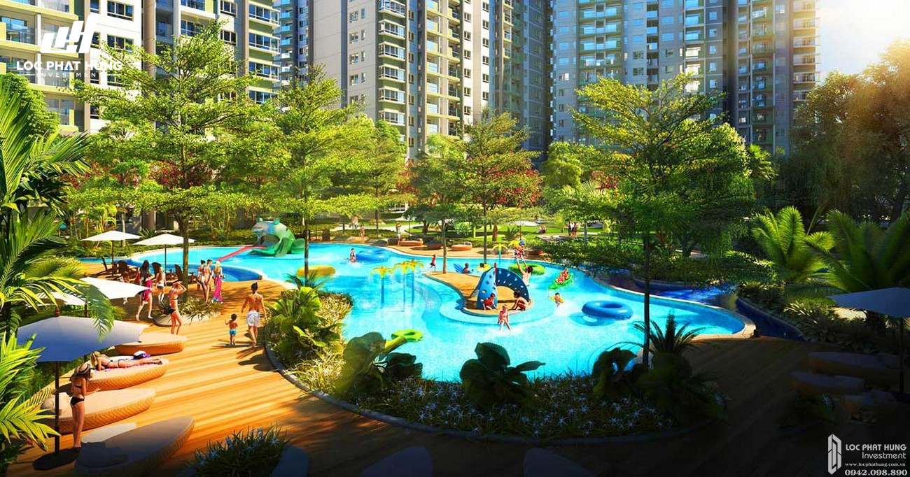 Tiện ích dự án căn hộ chung cư Opal Central Park Thuận An chủ đầu tư Đất Xanh Group