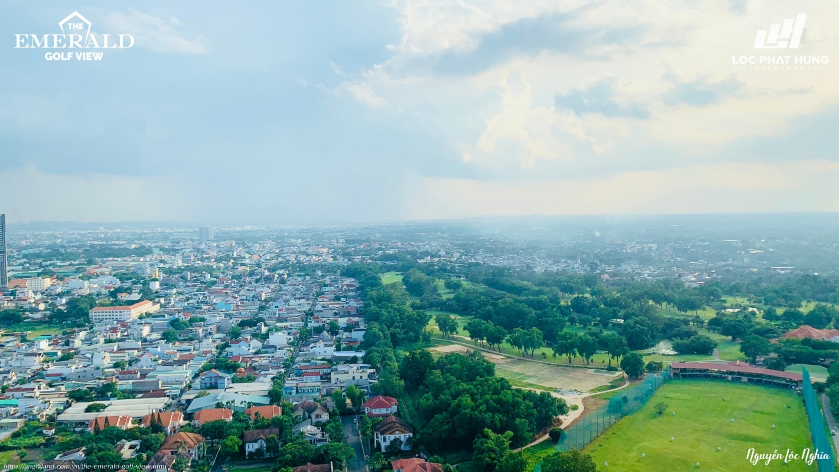 Tầm nhìn Panorama The Emerald Golf View Thuận An