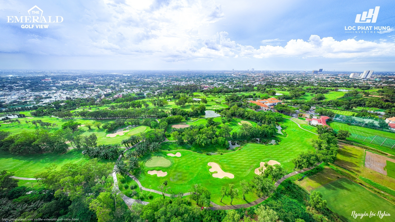 Tầm nhìn Panorama The Emerald Golf View Thuận An