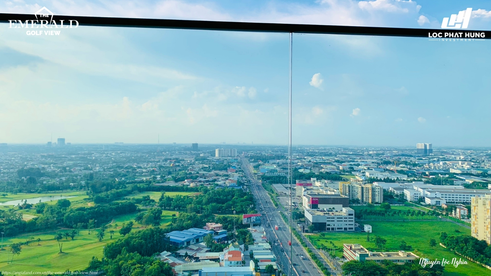 Tầm nhìn Panorama The Emerald Golf View Thuận An