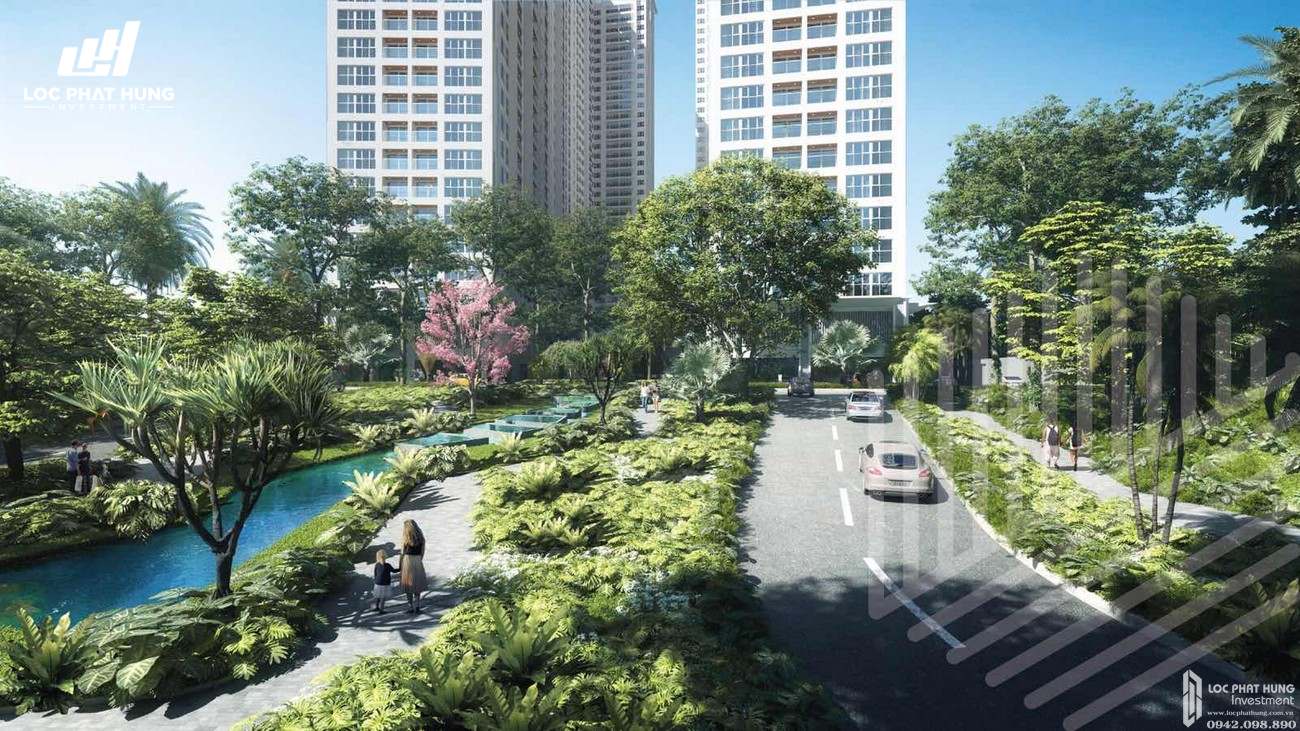 Hỉnh ảnh thực tế dự án căn hộ chung cư Anderson Park Thuận An Đường Quốc lộ 13 chủ đầu tư Quốc Cường Gia Lai