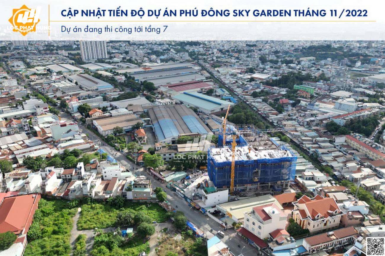 Hình ảnh thực tế Phú Đông Sky Garden tháng 11/2022