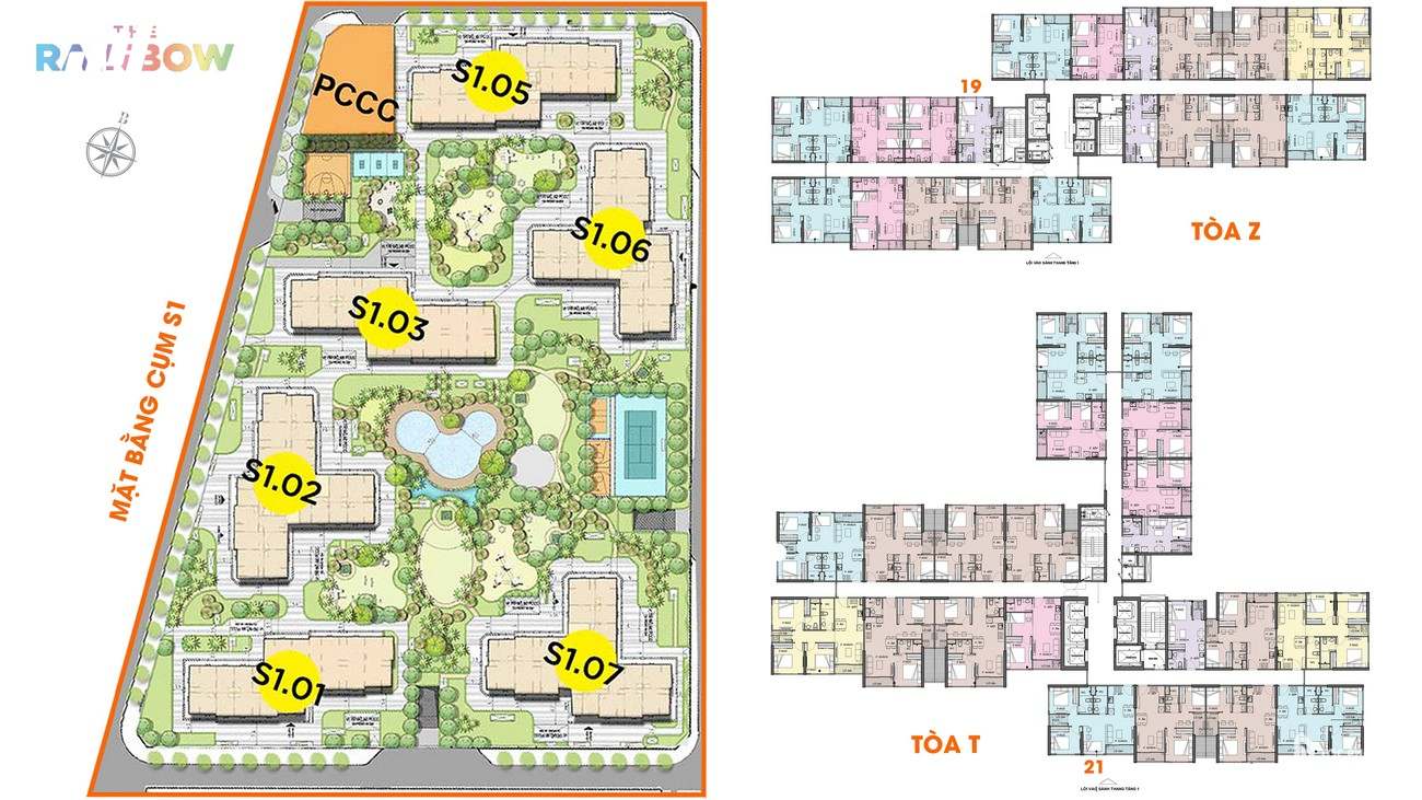 Mặt bằng dự án căn hộ chung cư Vinhomes Grand Park Quận 9 Đường Nguyễn Xiển chủ đầu tư Vingroup