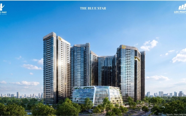 Phối cảnh dự án The Blue Star - chủ đầu tư Hưng Lộc Phát