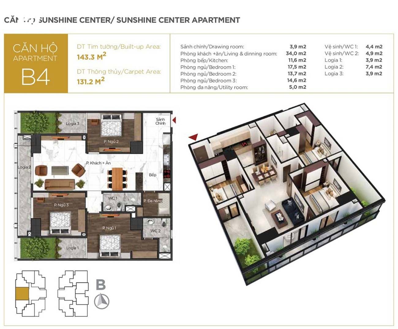 Thiết kế dự án căn hộ chung cư Sunshine Center Quận Nam Từ Liêm đường Phạm Hùng chủ đầu tư Sunshine Group