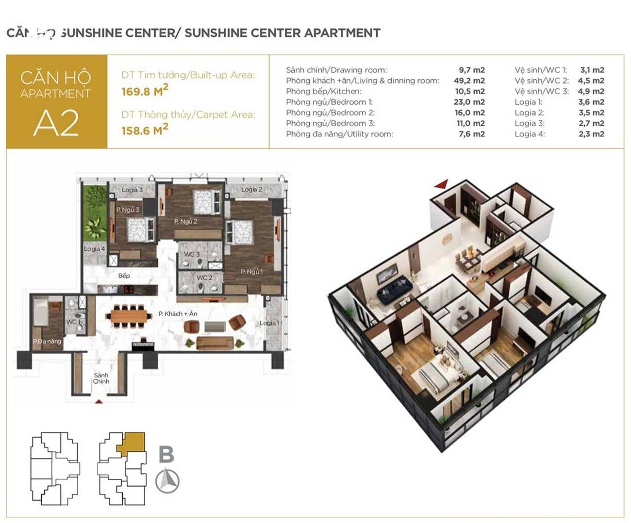 Thiết kế dự án căn hộ chung cư Sunshine Center Quận Nam Từ Liêm đường Phạm Hùng chủ đầu tư Sunshine Group