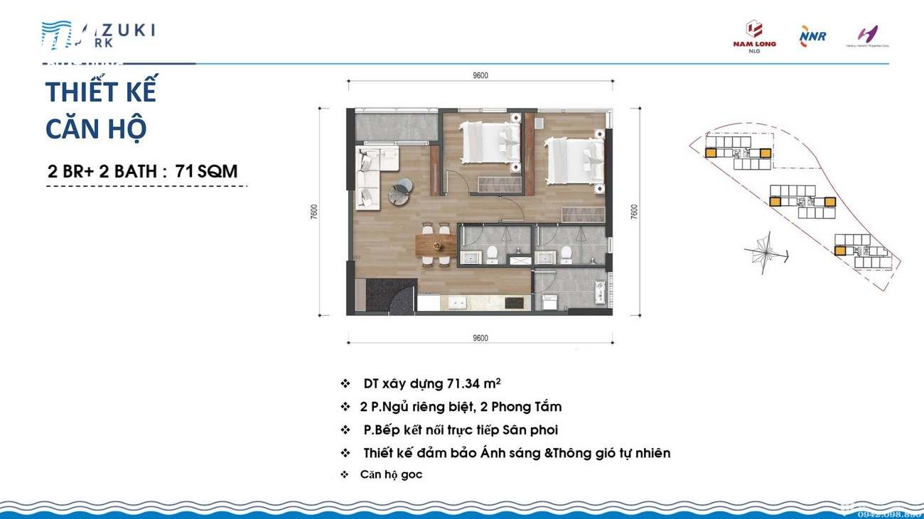 Thiết kế dự án căn hộ chung cư Mizuki Park Bình Chánh Đường Nguyễn Văn Linh chủ đầu tư Nam Long