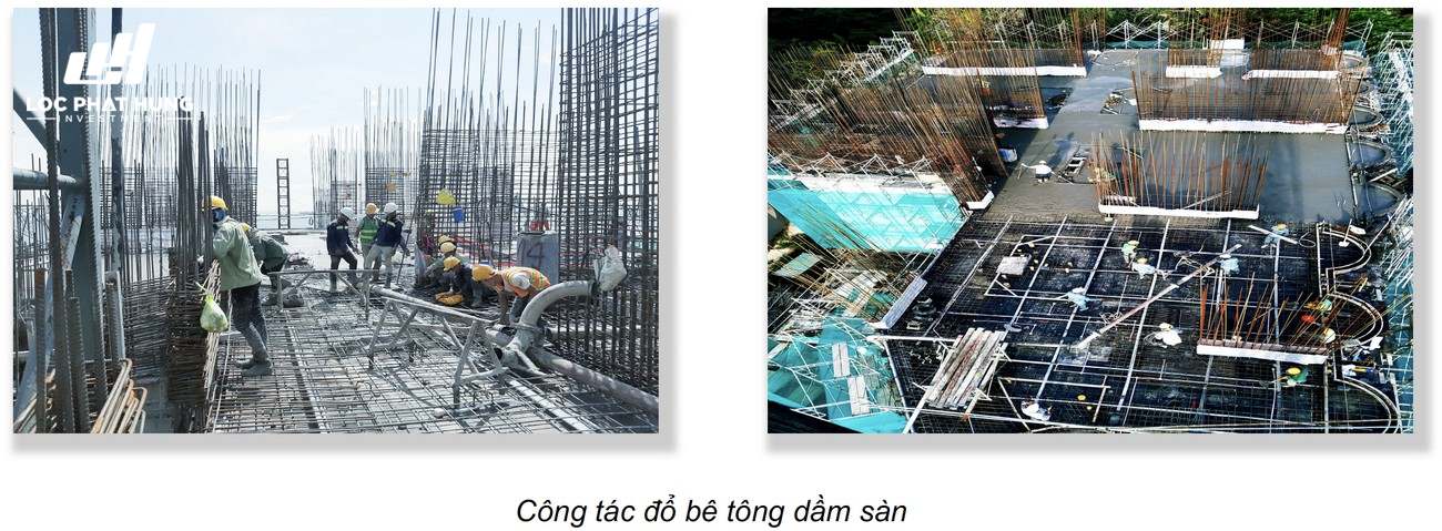 Tiến độ dự án căn hộ Condotel Oyster Gành Hào Vũng Tàu chủ đầu tư Vietpearl Group tháng 07/2020