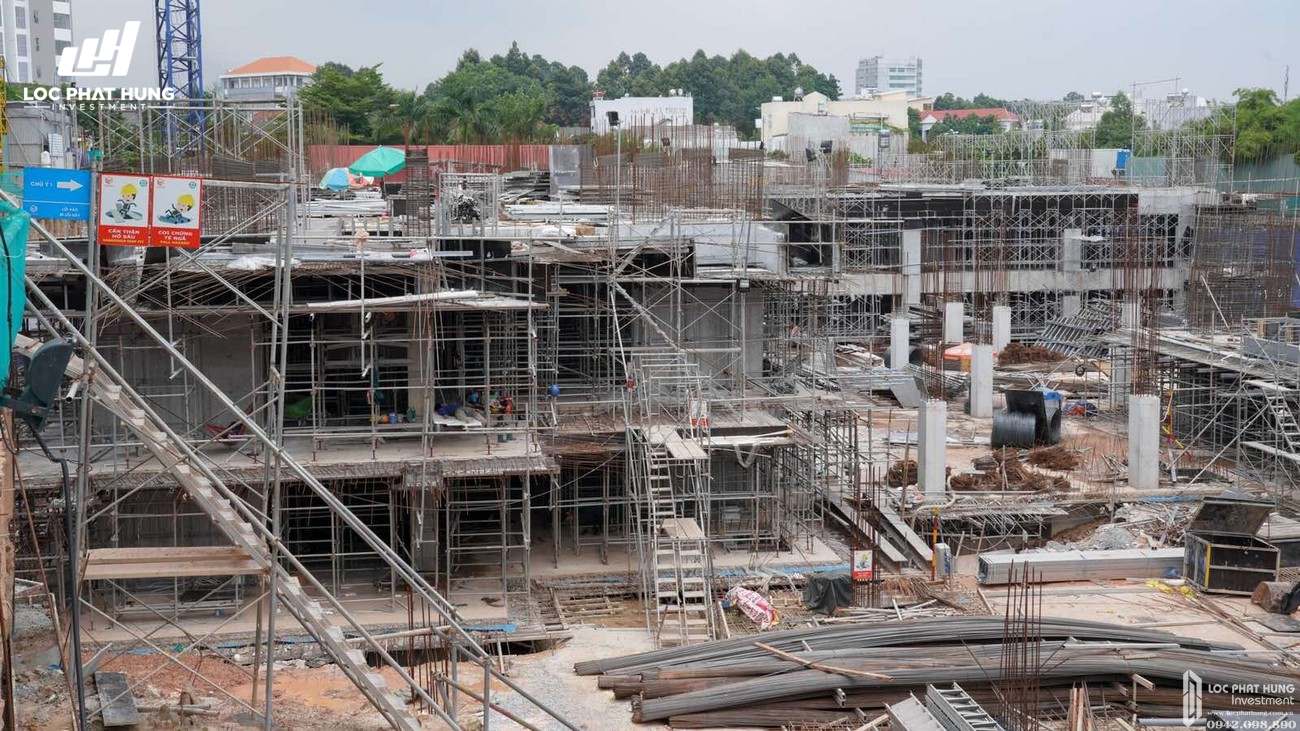 Tiến độ dự án căn hộ chung cư C Skyview Bình Dương Đường Trần Phú chủ đầu tư Quốc Cường Chánh Nghĩa ngày 28/07/2020