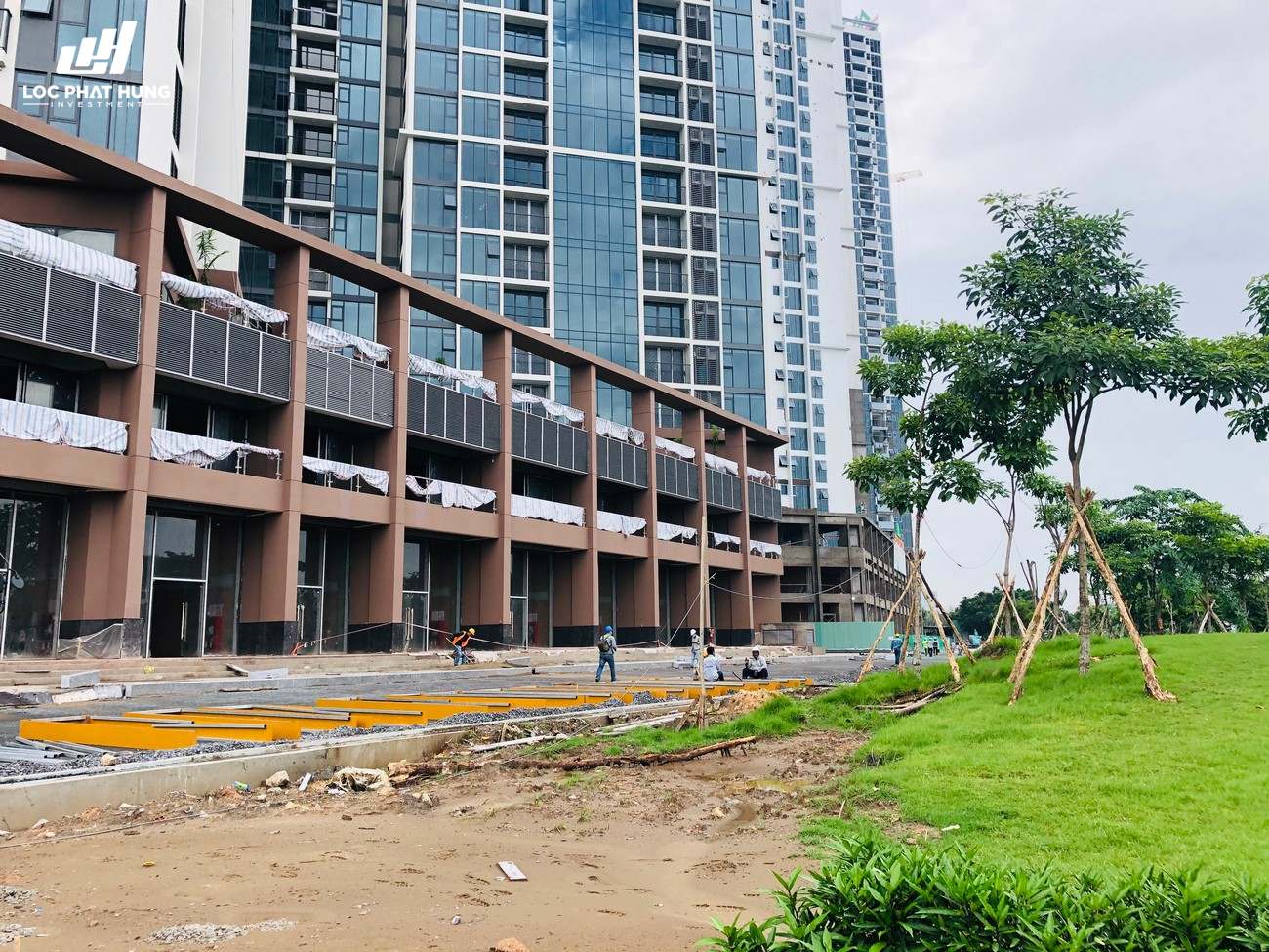 Tiến độ xây dựng dự án căn hộ Eco Green Sài Gòn 08/2020