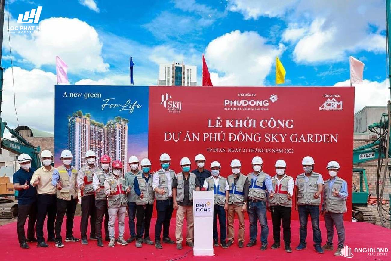 Lễ khởi công xây dựng dự án Phú Đông Sky Garden 22/03/2022