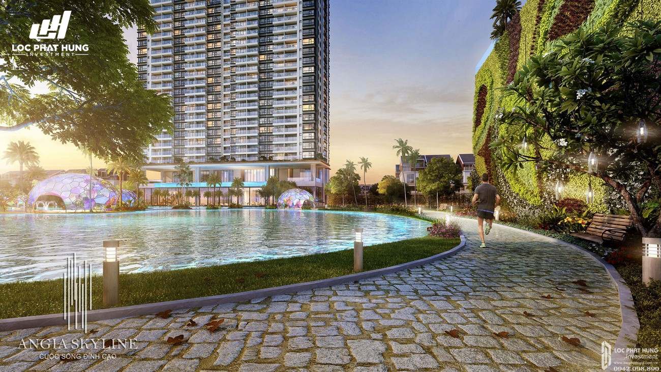Tiện ích dự án căn hộ chung cư Skyline Quận 7 Đường Hoàng Quốc Việt chủ đầu tư An Gia