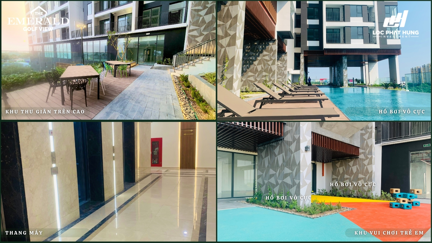 Tiện ích nội khu chuẩn 5 sao The Emerald Golf View