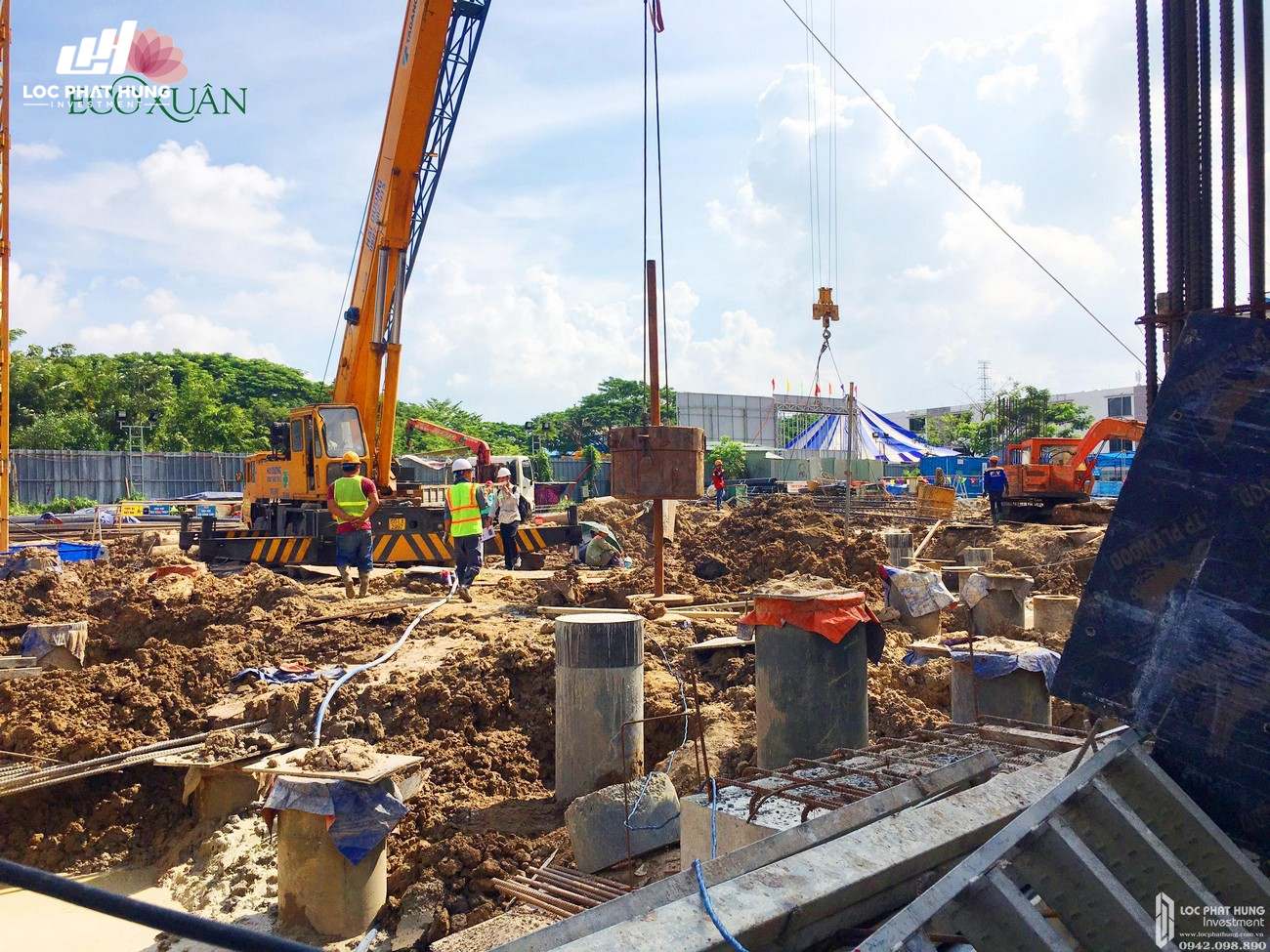 Tiến độ dự án Căn Hộ chung cư  EcoXuan Block C Lái Thiêu Đường Quốc Lộ 13 chủ đầu tư SP Setia Malaysia