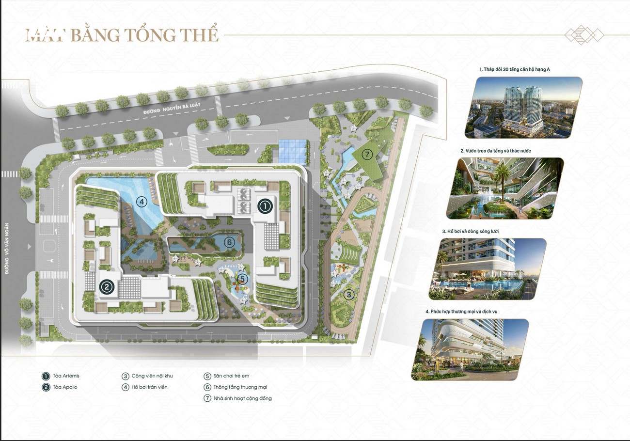 Mặt bằng dự án căn hộ chung cư King Crown Infinity Thủ Đức Đường Võ Văn Ngân chủ đầu tư Gia Khang