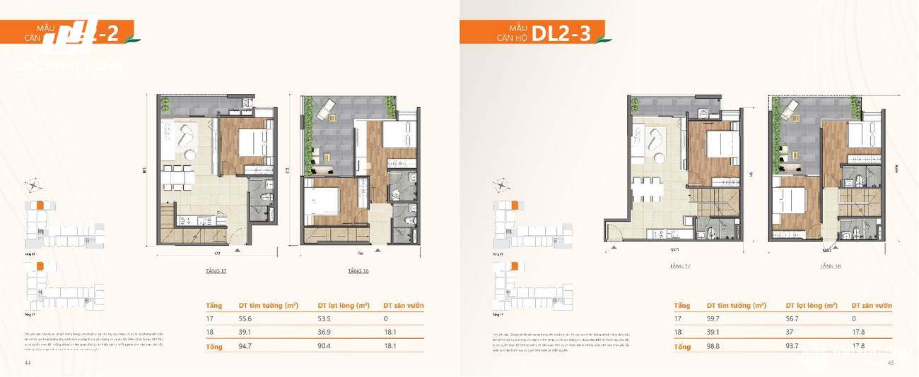 Thiết kế chi tiết căn hộ chung cư Ricca Quận 9 - Loại Duplex