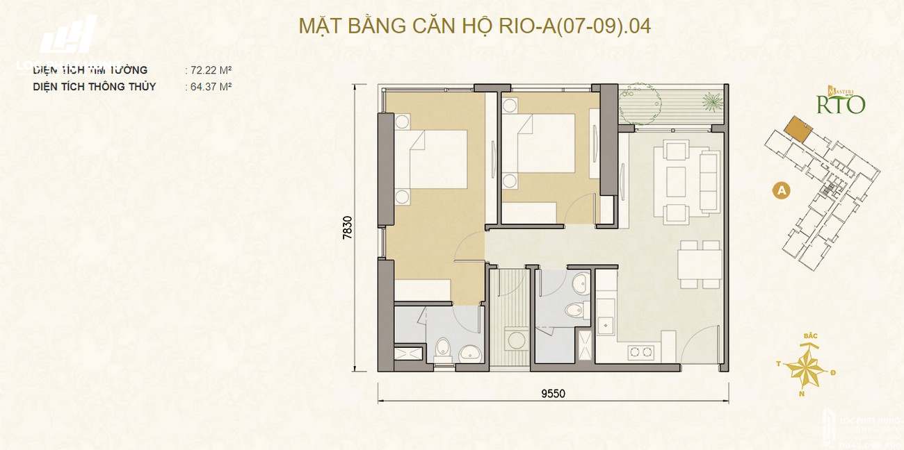 Thiết kế dự án căn hộ chung cư Masteri An Phú Quận 2 Đường 179 Xa lộ Hà Nội chủ đầu tư Masterise Homes