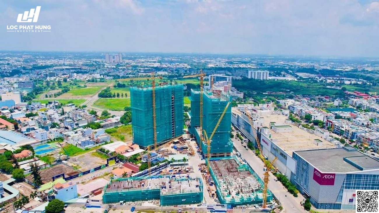 Tiến độ xây dựng dự án Aio City Bình Tân tháng 08/2022