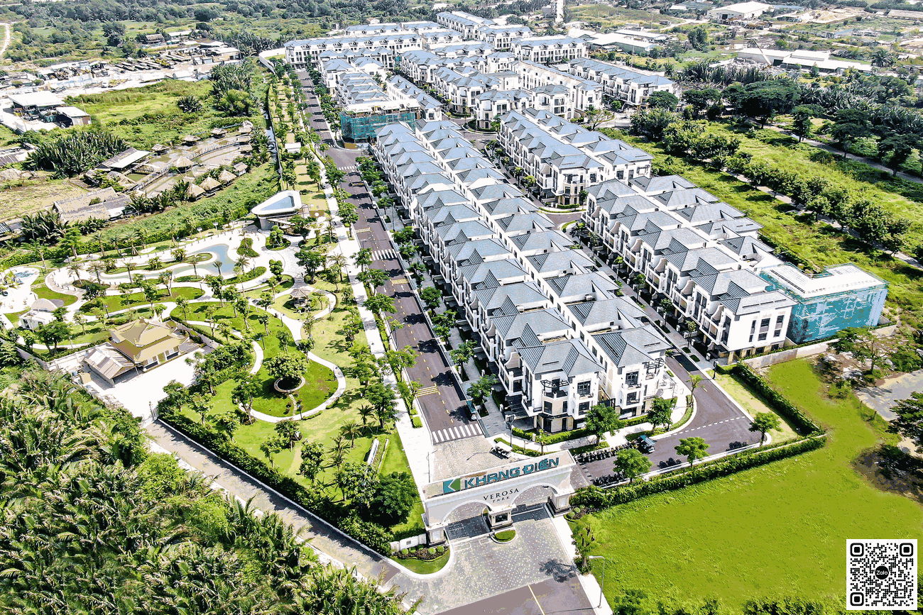 Hình ảnh thực tế dự án Verosa Park Khang Điền Quận 9