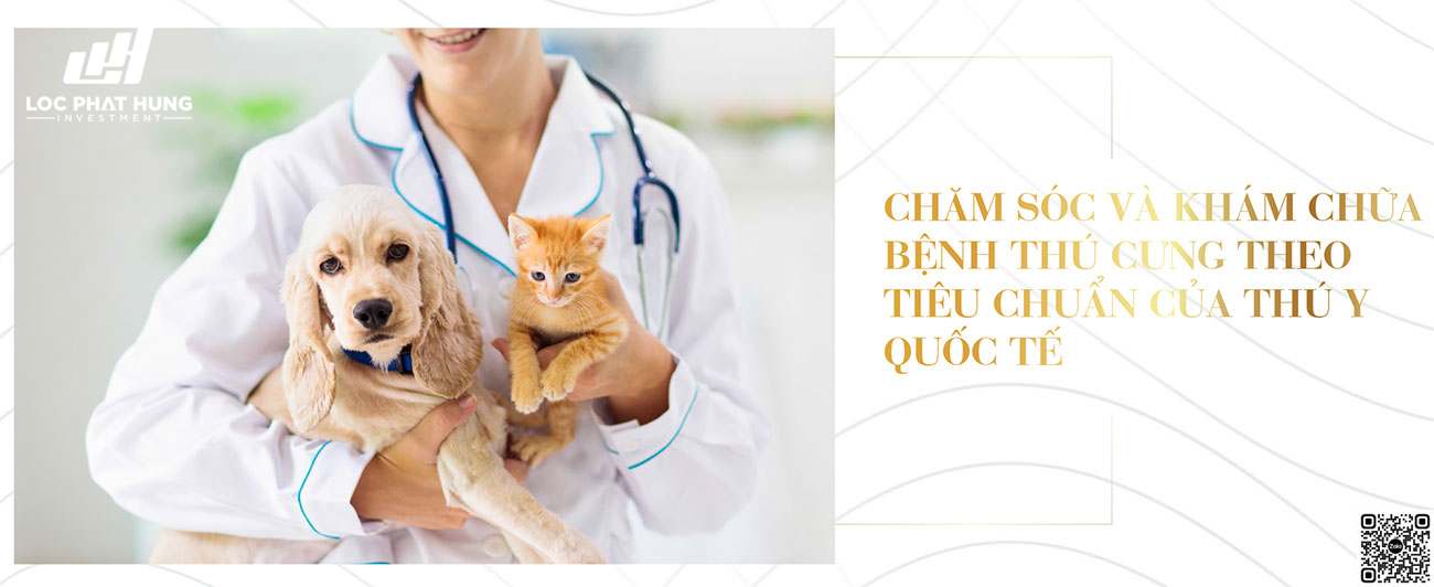 Hệ thống chăm sóc và khám chữa bệnh cho thú cưng chuẩn quốc tế.