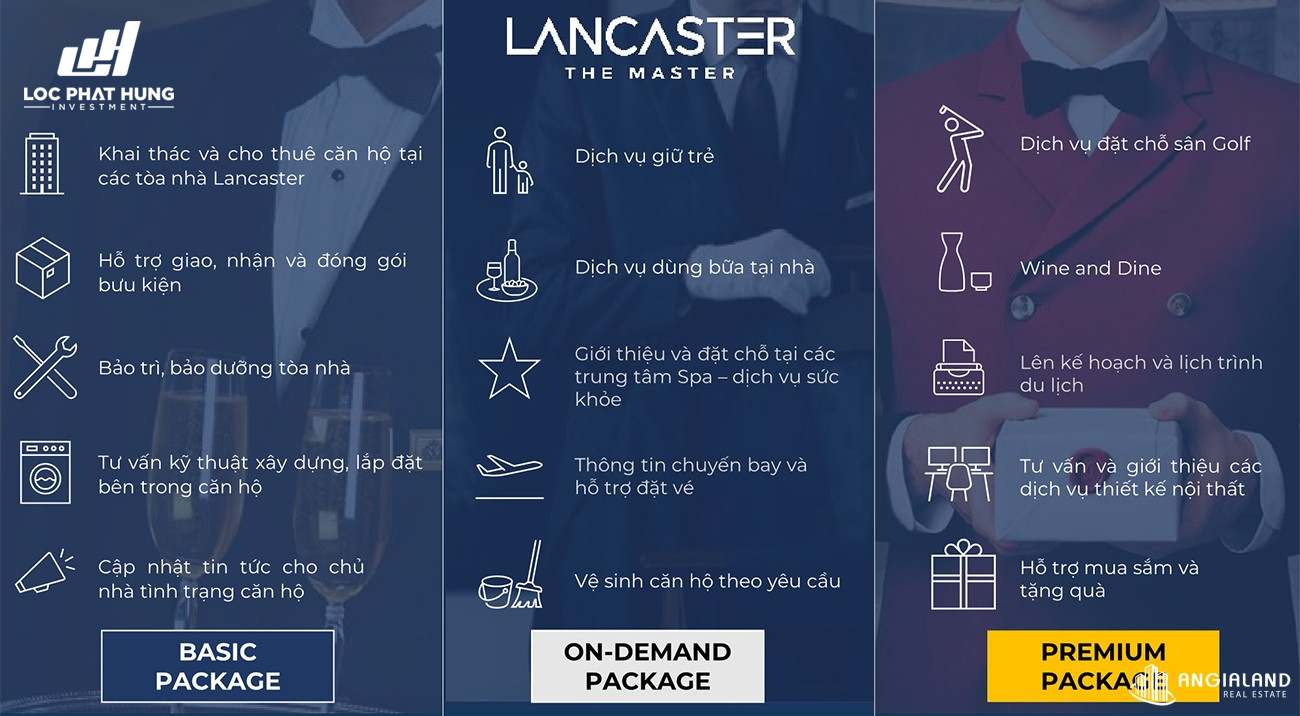 Những dịch vụ đẳng cấp của Lancaster The Master