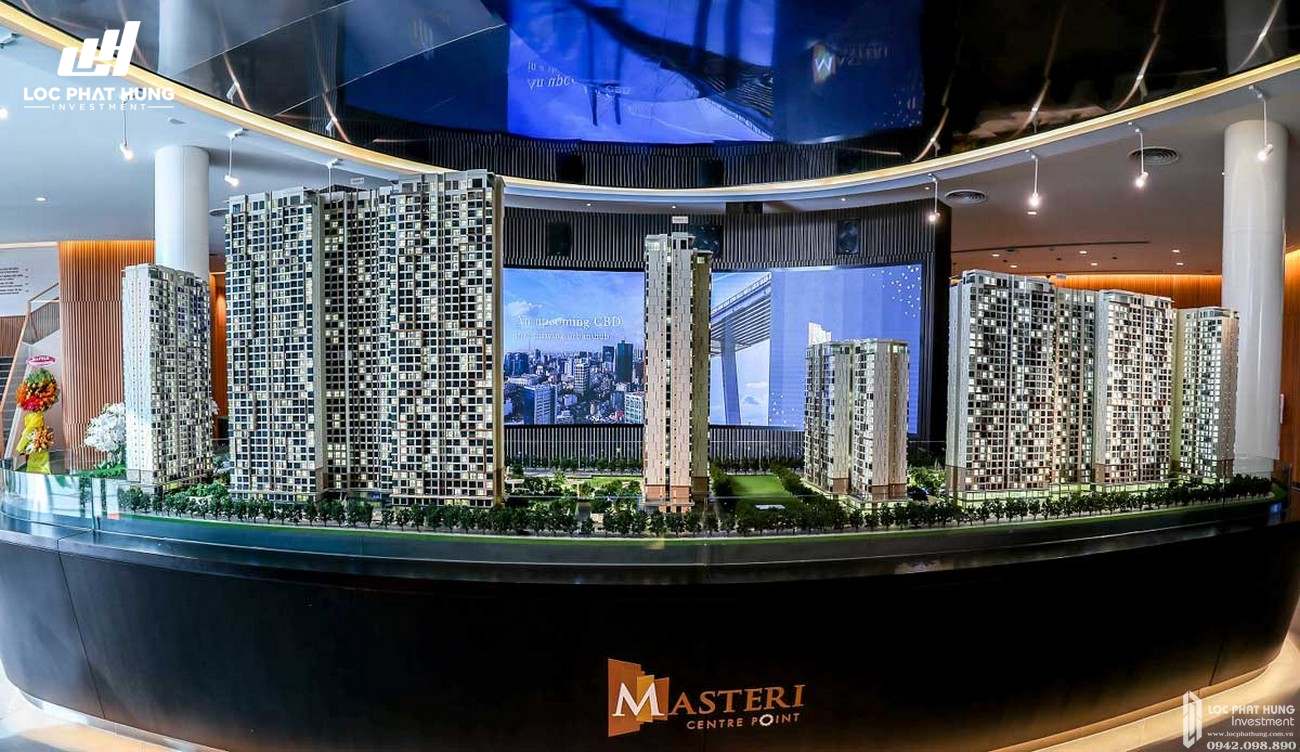 Khu nhà mẫu dự án căn hộ Masteri Centre Point  Quận 9 Đường Nguyễn Xiển chủ đầu tư Masterise Homes