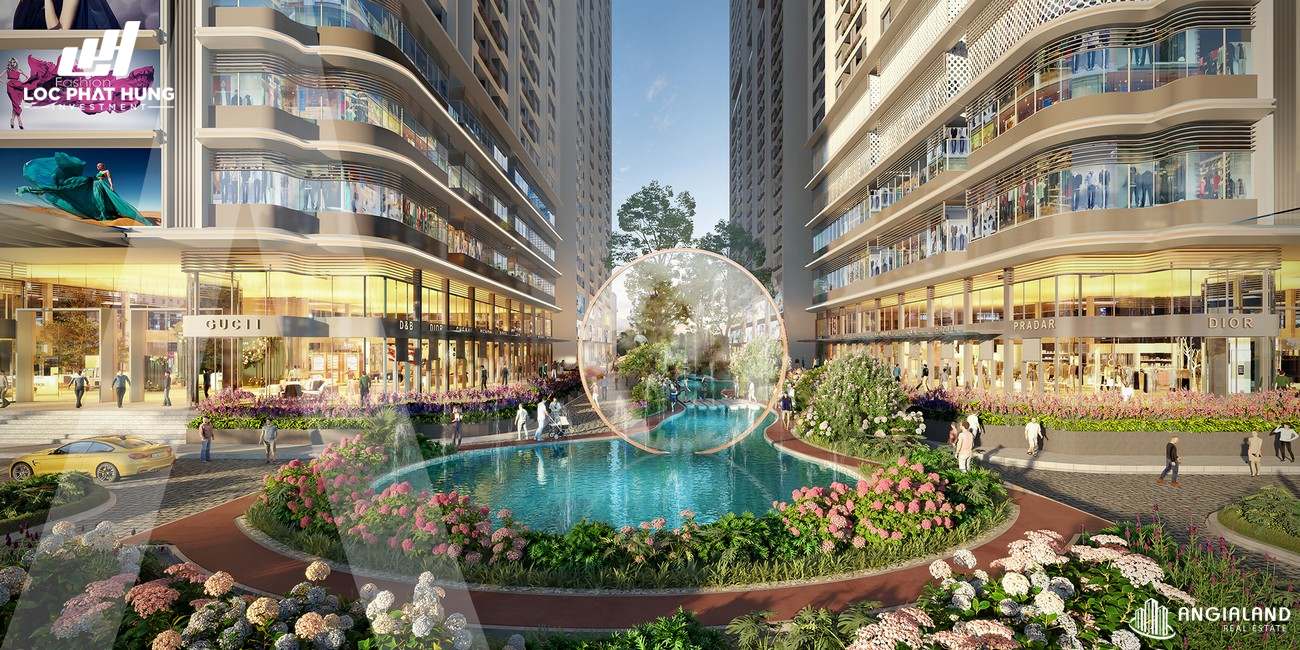 Phối cảnh tổng thể dự án căn hộ Astral City Thuận An Đường Quốc lộ 13 chủ đầu tư Phát Đạt Group