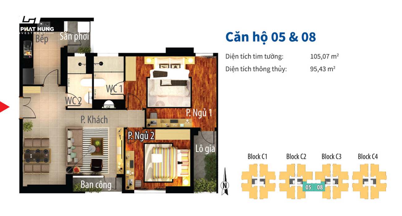 Thiết kế dự án căn hộ chung cư Central Premium Quận 8 Đường Tạ Quang Bửu chủ đầu tư Giai Việt
