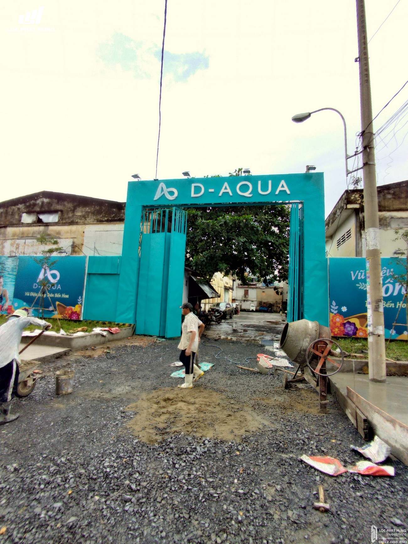 Tiến độ dự án căn hộ chung cư D Aqua Quận 8 chủ đầu tư DHA Corp