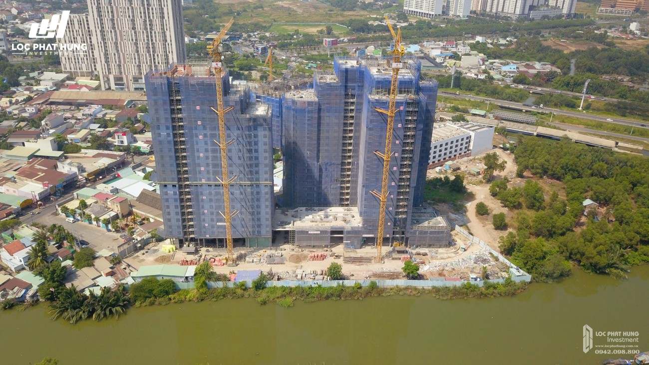 Tiến độ dự án căn hộ chung cư D'Lusso Quận 2 Đường Nguyễn Thị Định tháng 01/2021