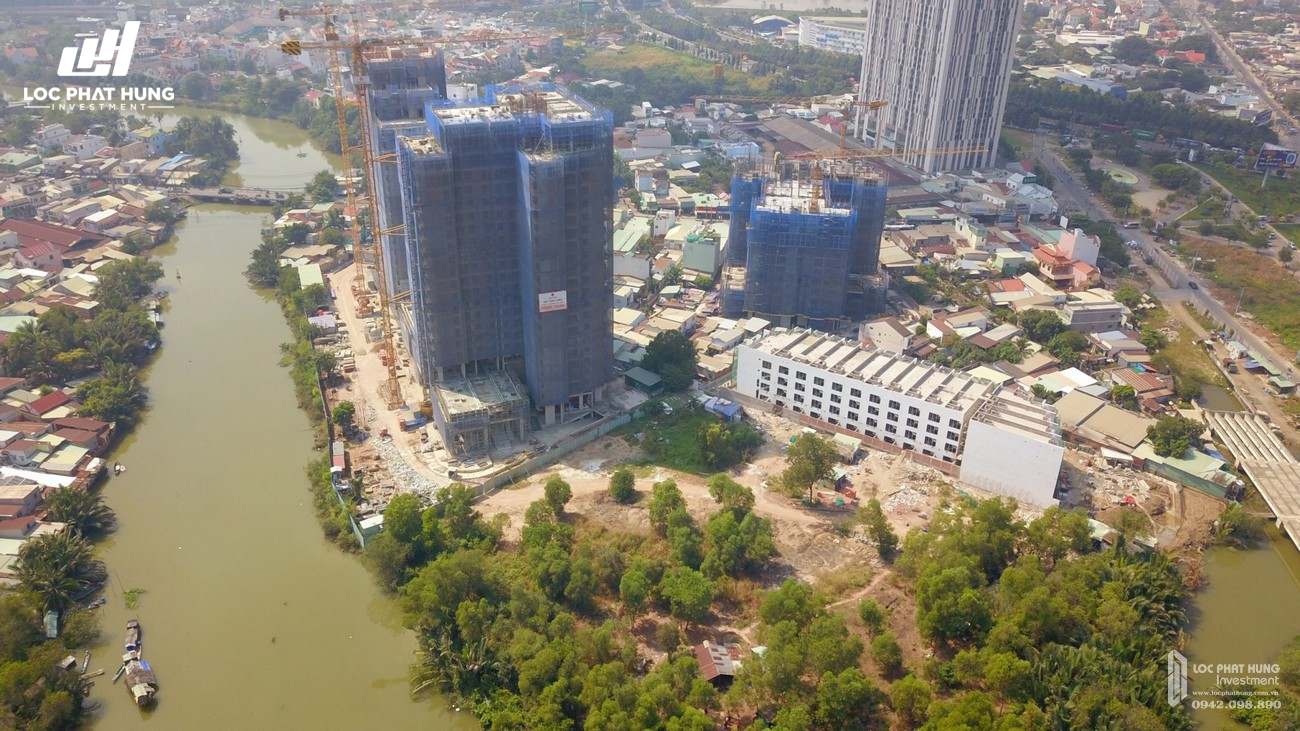 Tiến độ dự án căn hộ chung cư D'Lusso Quận 2 Đường Nguyễn Thị Định tháng 01/2021
