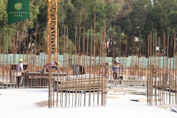 Tiến độ xây dựng dự án căn hộ Lavita Thuận An 04/2021