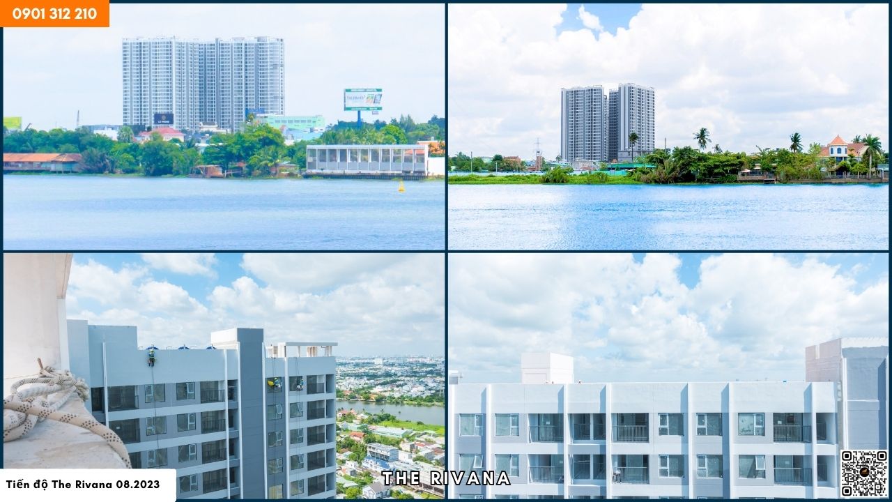 Tiến độ xây dựng dự án căn hộ Rivana Thuận An, Bình Dương
